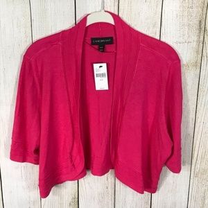 Lane Bryant Shrug/Cardigan size 18/20 ~ Hot Pink
